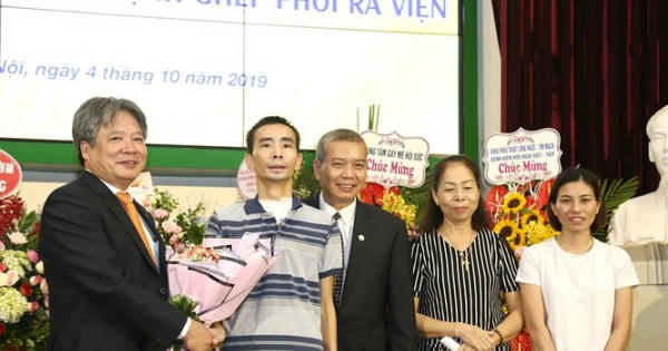 Bệnh nhân thứ hai ghép phổi được xuất viện