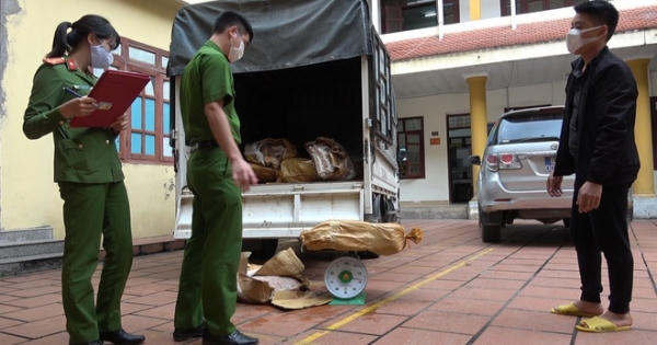 Cao Bằng: Thu giữ nửa tấn chân gà không rõ nguồn gốc