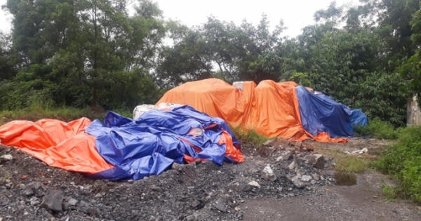 Thái Nguyên: Hơn 233 tấn chất thải nguy hại tập kết bên bờ sông Đu 7 tháng chưa xử lý