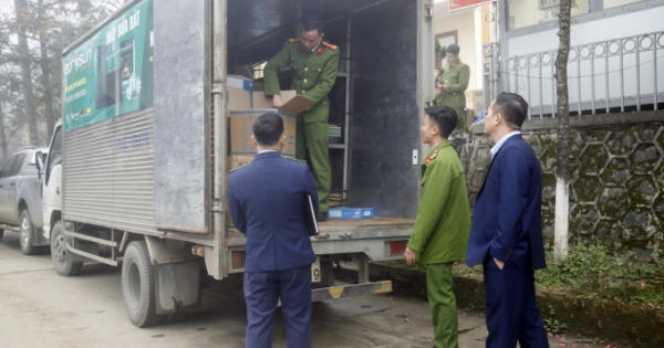Lào Cai: Xử phạt một trường hợp kinh doanh hàng hóa không rõ nguồn gốc