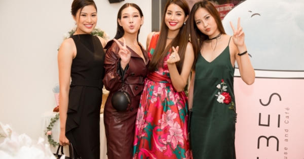 Dàn sao “khủng” chúc mừng Phạm Hương lần đầu “lấn sân” kinh doanh