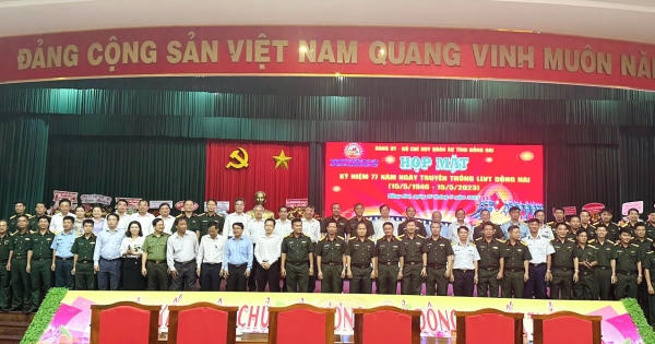 Đồng Nai: Họp mặt kỷ niệm 77 năm Ngày truyền thống lực lượng vũ trang