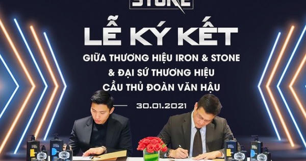 Cầu thủ Đoàn Văn Hậu làm Đại sứ thương hiệu Iron & Stone