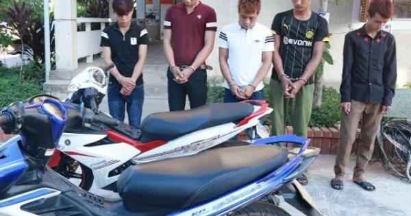 Nhóm cướp 9X gây ra hàng chục vụ bị sa lưới