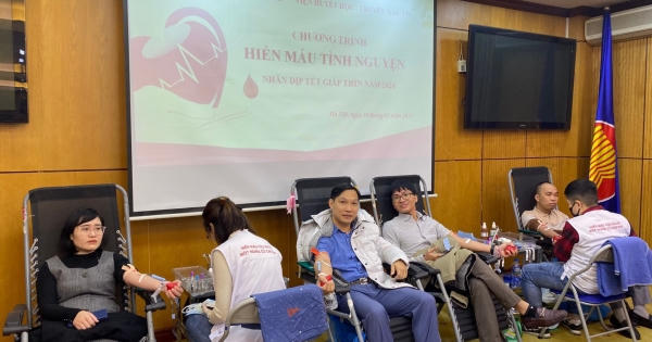 Lan toả nghĩa cử cao đẹp từ phong trào hiến máu tình nguyện tại Bộ Tư pháp Lan toả nghĩa cử cao đẹp từ phong trào hiến máu tình nguyện tại Bộ Tư pháp