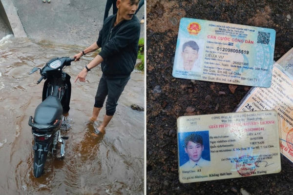 Huy động lực lượng tìm kiếm 2 người mất tích do nước cuốn trôi tại Lai Châu