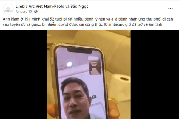 Cảnh báo kinh doanh đa cấp “lừa đảo” thông qua ứng dụng Limbic Arc