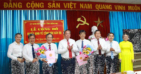 Ông Lưu Văn Dũng giữ chức Phó Giám đốc Sở Y tế tỉnh Đồng Nai