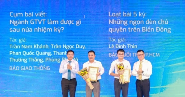 Bộ Giao thông vận tải tổ chức Lễ trao giải báo chí viết về ngành giao thông
