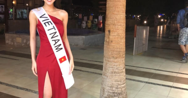 Tường Linh “nhận diện đối thủ” tại Hoa hậu Liên lục địa 2017