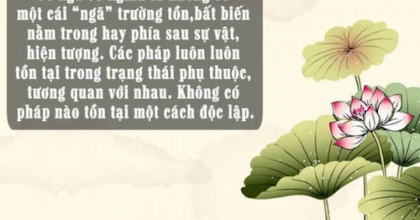 Tìm hiểu pháp ấn của đạo Phật: Vô ngã