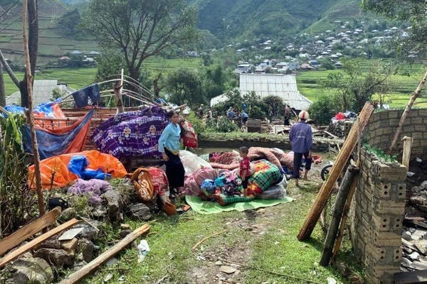 Mưa lớn gây thiệt hại về người và tài sản tại Lào Cai và Lai Châu