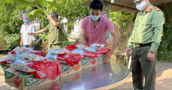 Huyện ủy Long Thành tri ân các lực lượng tuyến đầu chống dịch