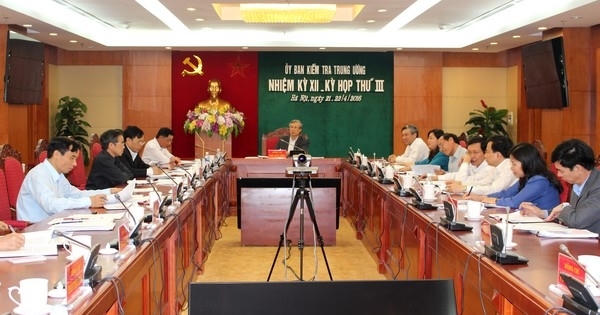 Kết luận của Ủy ban Kiểm tra TƯ: Đề nghị kỷ luật nguyên chủ tịch, phó chủ tịch UBND TP Hải Phòng.