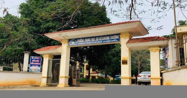 Hiệu trưởng Trường THCS Khánh Thượng nói gì về đường dây mua bán trinh?