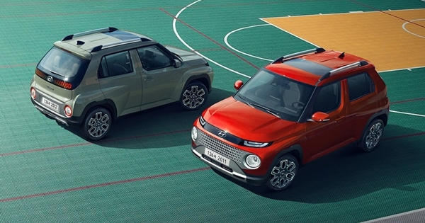 Hyundai Casper lộ diện - xe gầm cao nhỏ hơn i10