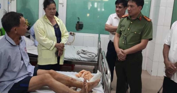 Truy bắt 3 bố con rượt đuổi, chém đứt gân công an