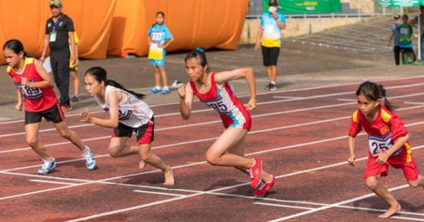 Hơn 1.000 vận động viên tham gia giải Điền kinh học sinh phổ thông toàn quốc