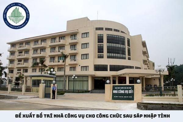 Bộ Nội vụ đề xuất bố trí nhà công vụ cho công chức