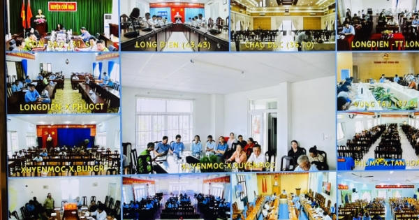 Bà Rịa – Vũng Tàu: Tổ chức hội nghị trực tuyến về hòa giải ở cơ sở và xử lý vi phạm hành chính