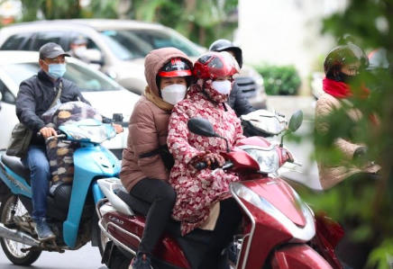 Đợt không khí lạnh mới làm thay đổi thời tiết miền Bắc và miền Trung