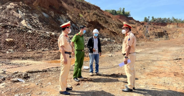 Công tác kiểm tra đảm bảo an toàn giao thông trên Quốc lộ 20