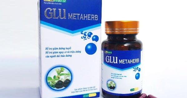 Cục An toàn thực phẩm 'tuýt còi' với thực phẩm bảo vệ sức khỏe Glu Metaherb Cục An toàn thực phẩm 'tuýt còi' với thực phẩm bảo vệ sức khỏe Glu Metaherb