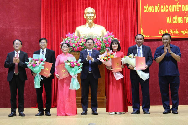 Bà Nguyễn Thị Phong Vũ được bầu giữ chức Trưởng Ban Tuyên giáo và Dân vận Tỉnh ủy Bình Định