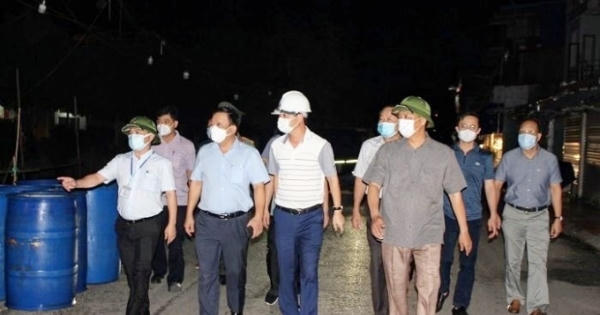 Hải Phòng kiểm tra đột xuất công tác phòng chống dịch tại chợ đầu mối hải sản