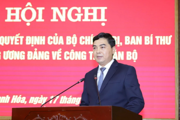 Ông Nguyễn Hoài Anh được giới thiệu để bầu chức Chủ tịch UBND tỉnh Thanh Hóa