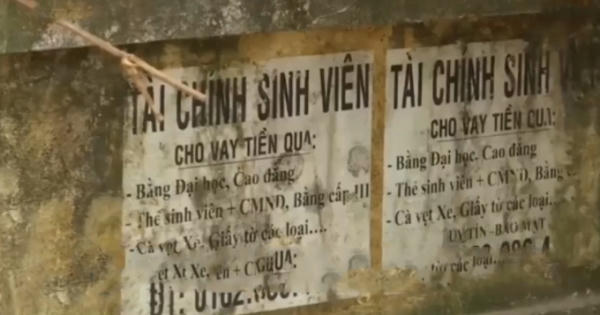 Nở rộ hình thức cho vay tài chính sinh viên