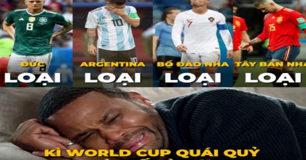 Messi cùng dàn sao sân cỏ chia tay World Cup bị trêu đùa trên mạng