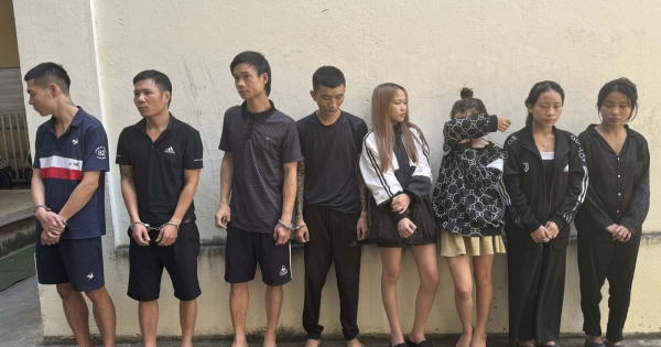 Thanh Hóa: Đang phê ma túy thì bị công an bắt