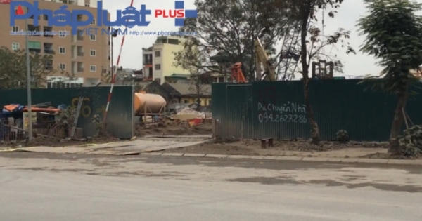 Quận Hoàng Mai: Cho phép khoan thí nghiệm chủ đầu tư "tiện tay" thi công luôn