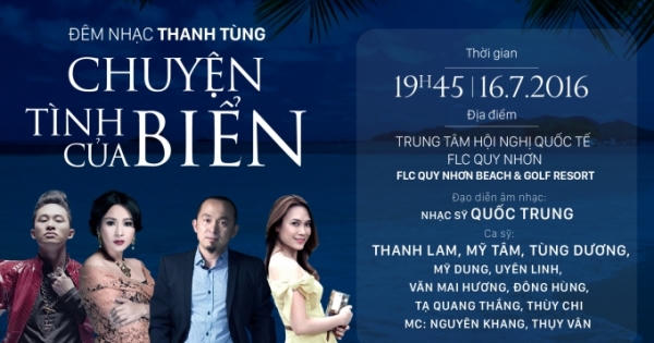 Quốc Trung – Thanh Lam tái hợp trong đêm nhạc Thanh Tùng tại FLC Quy Nhơn