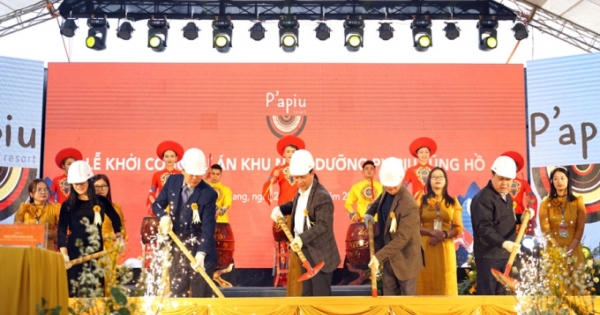 Khởi công xây dựng khu du lịch Papiu Lũng Hồ