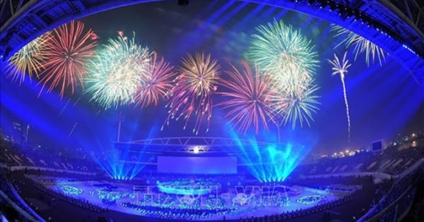 Khai mạc SEA Games 31 sẽ có màn bắn pháo hoa trên Sân vận động Mỹ Đình