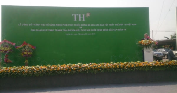 Tập đoàn TH công bố thành công công nghệ phôi đông lạnh Tập đoàn TH công bố thành công công nghệ phôi đông lạnh