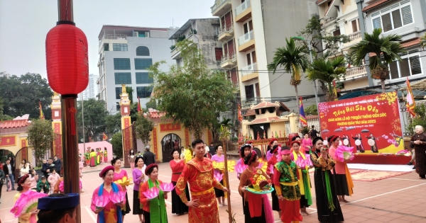 Lễ hội Thánh Gióng đền Sóc làng Xuân Đỉnh, một nét văn hóa lâu bền