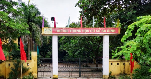 Lạm thu trái phép, Hiệu trưởng THCS Ba Đình phải trả lại tiền cho phụ huynh
