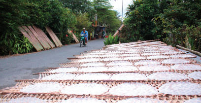 Vĩnh Long: Giữ gìn thương hiệu bánh tráng Cù lao Mây