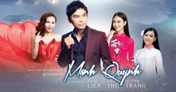 Mạnh Quỳnh hòa giọng cùng Hà Thu trong Minishow Bolero đặc sắc