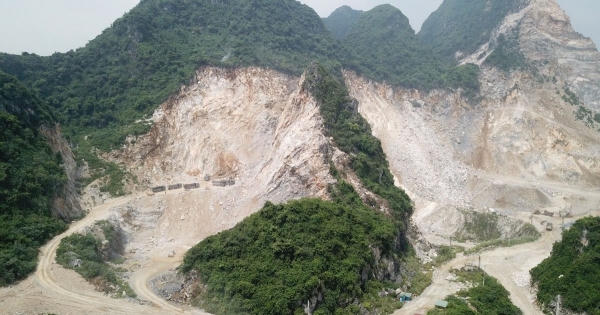 Thanh tra hoạt động khai thác khoáng sản tại mỏ đá thôn Nông Nhầy II