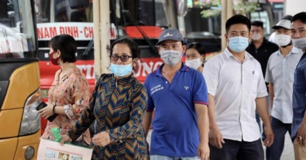 Hà Nội dừng toàn bộ hoạt động vận tải khách đến các tỉnh phía Nam