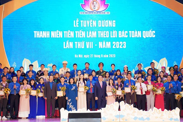 444 đại biểu tham dự Đại hội Thanh niên tiên tiến làm theo lời Bác