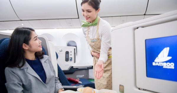 Hé lộ hành trình bay đẳng cấp với Hạng Thương gia Bamboo Airways