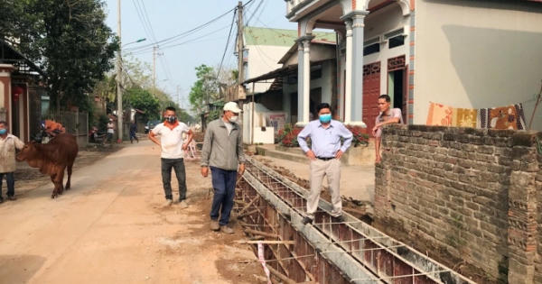 Vĩnh Phúc: Tập trung hoàn thành Dự án cải tạo, nâng cấp đê Bối Yên Lạc