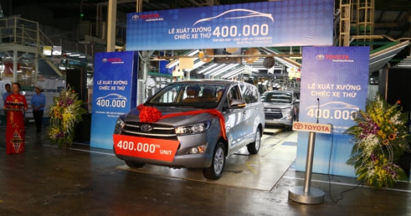 Toyota gặt hái nhiều "trái ngọt" tại thị trường Việt Nam trong đầu năm 2017