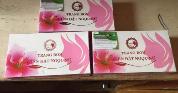 Hải Phòng: Đình chỉ lưu hành và thu hồi sản phẩm Viên Đặt Ngọc Nữ Trang Bon
