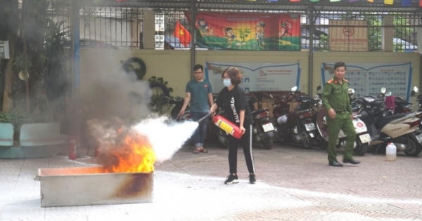 Hải Phòng tăng cường phổ biến pháp luật về phòng cháy, chữa cháy Hải Phòng tăng cường phổ biến pháp luật về phòng cháy, chữa cháy